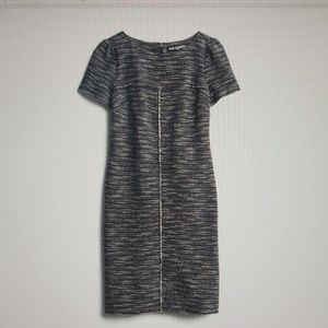 Karl Lagerfeld Rei Tweed Knit Dress